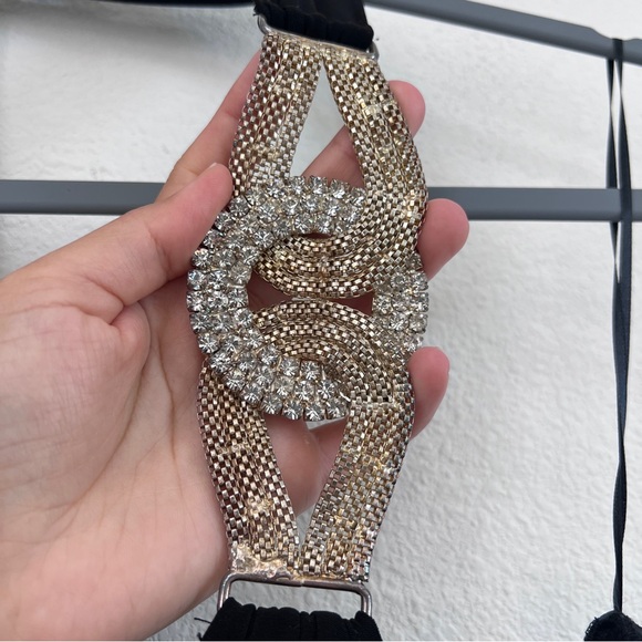 Cache Midnight Mini Dress with Sparkling Detail - Picture 7 of 14